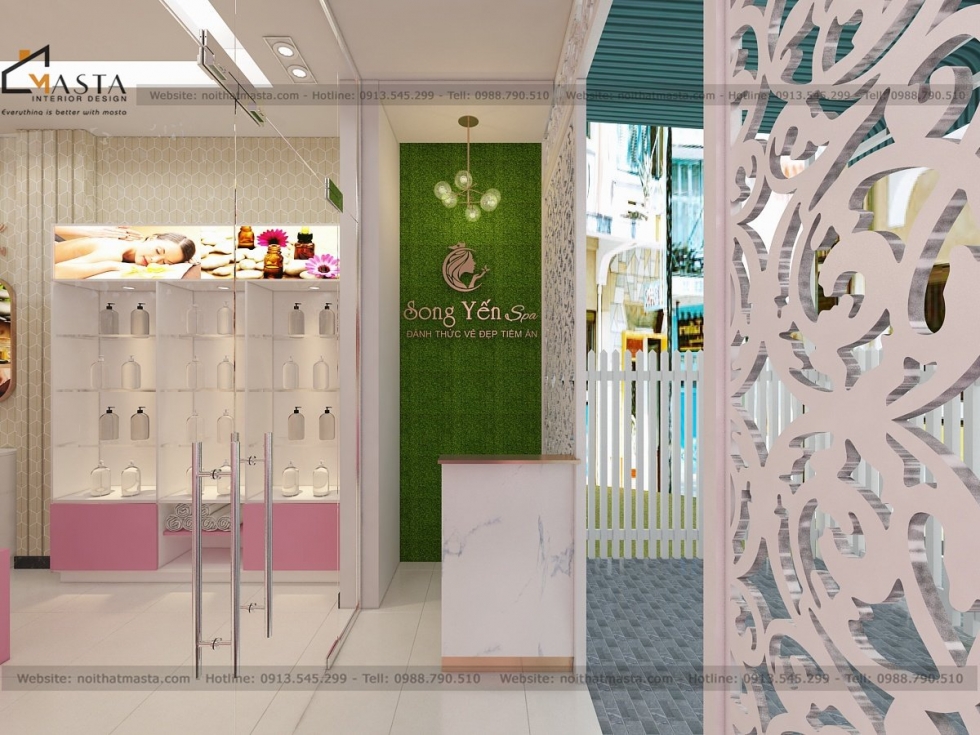 Thiết kế nội thất Spa - Bạc Liêu